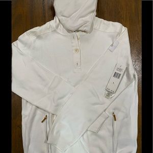 COPY - Women’s Ralph Lauren quarter button cotton hoodie
